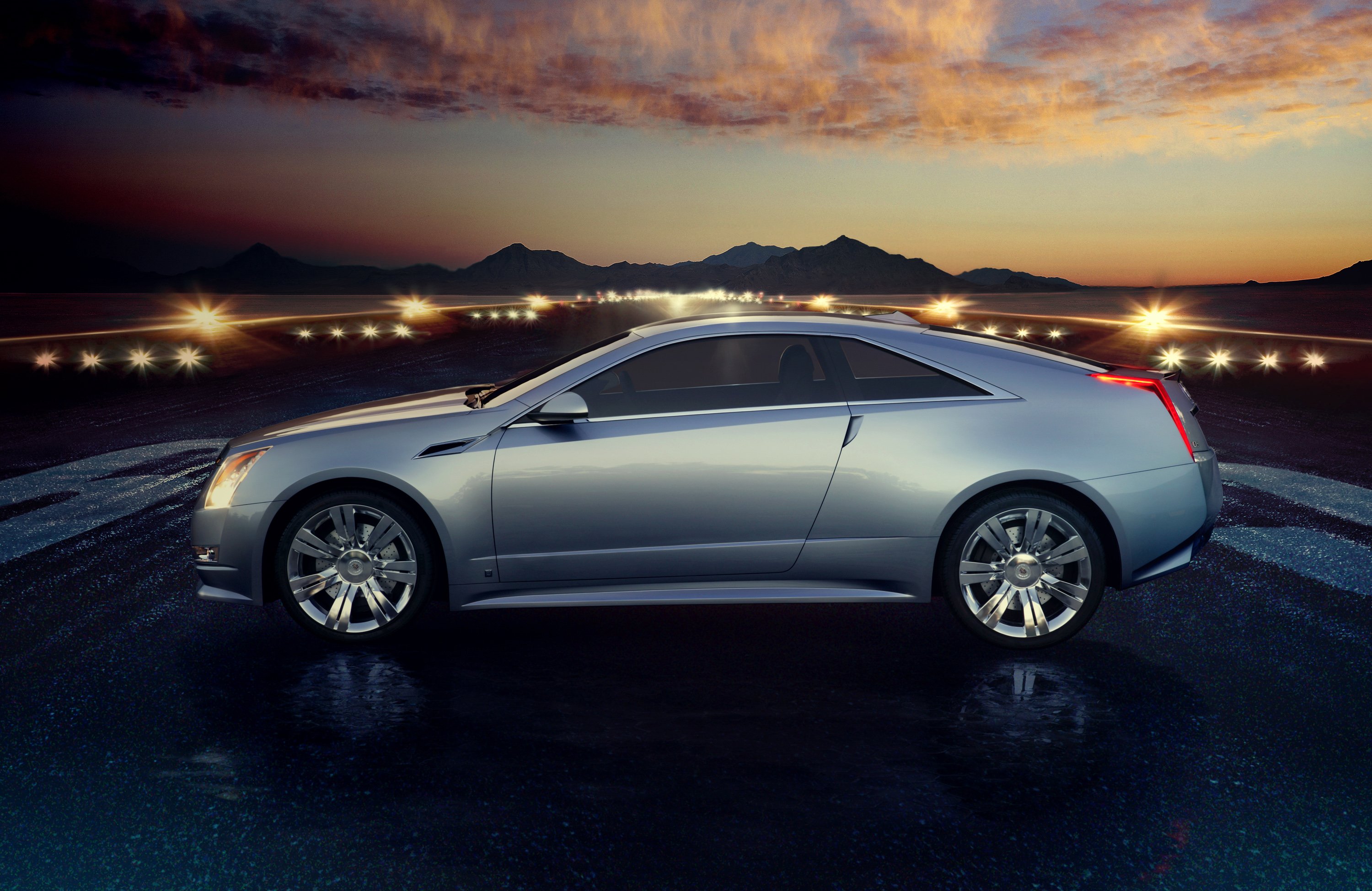 2008, Cadillac, Cts, Coupe, Concept Wallpaper
