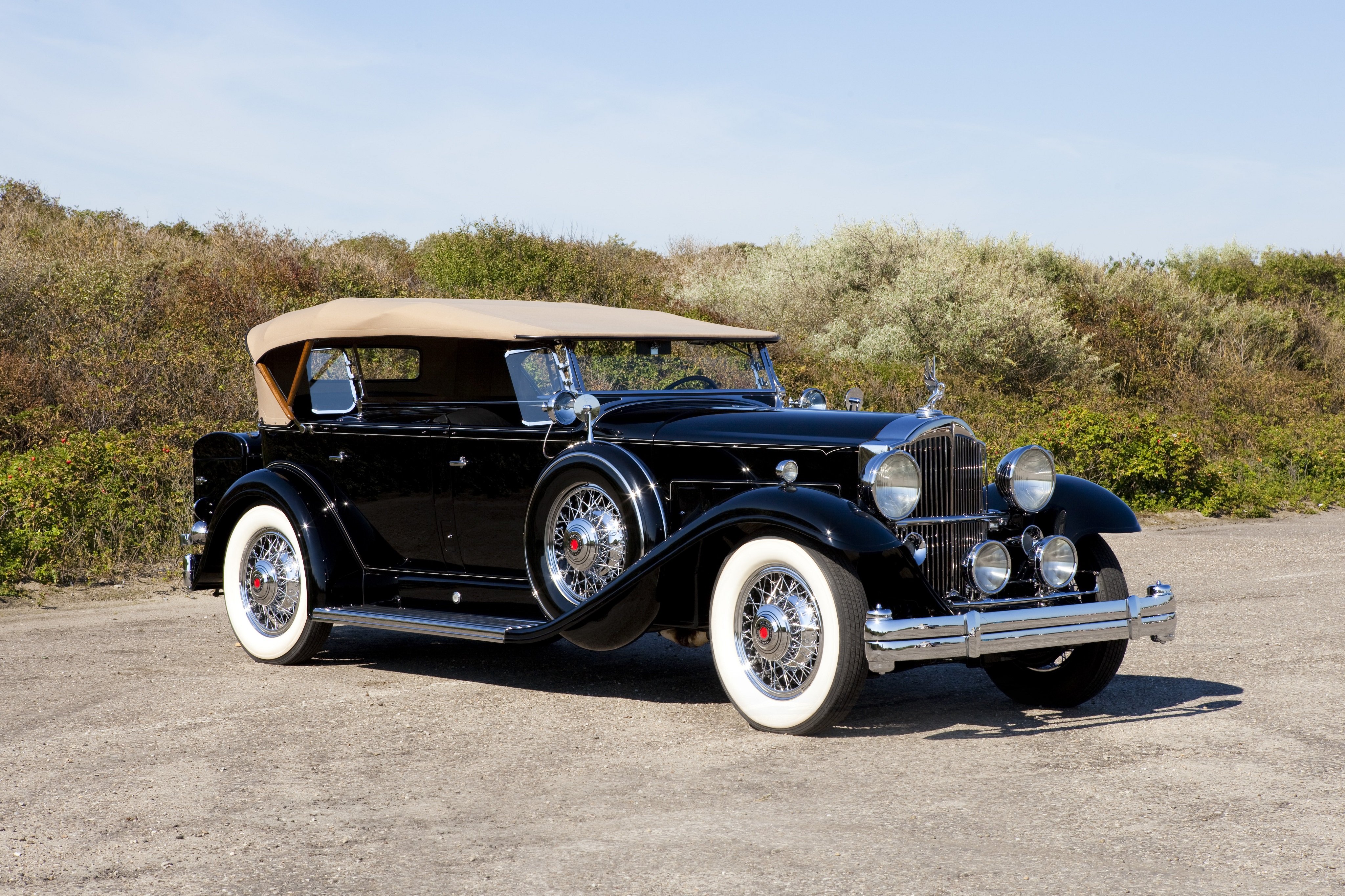 1932, Packard, Standard, Eight, Sport, Phaeton, 902 521, Luxury, Retro, Vintage Wallpaper