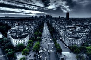 paris, Cityscapes, France, Traffic, Artwork, Selective, Coloring