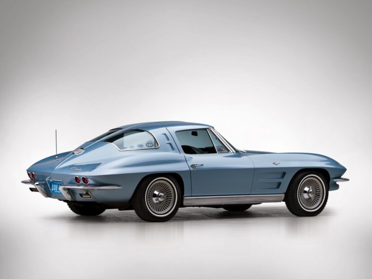 1963, Chevrolet, Corvette, Sting, Ray, L75, 327, 300hp, Sport, Coupe, Stingray, Classic, Muscle, Supercar HD Wallpaper Desktop Background