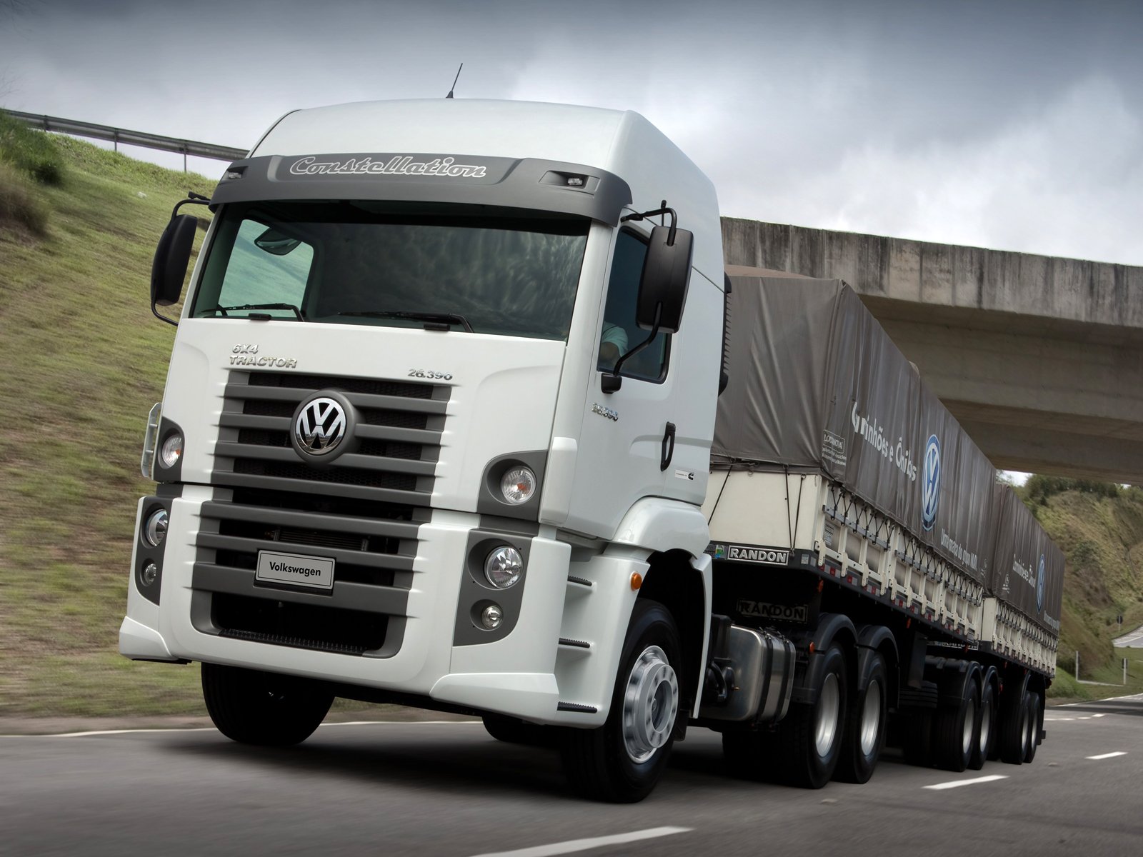 2011, Volkswagen, Constellation, Tractor, Semi, Truck Wallpaper