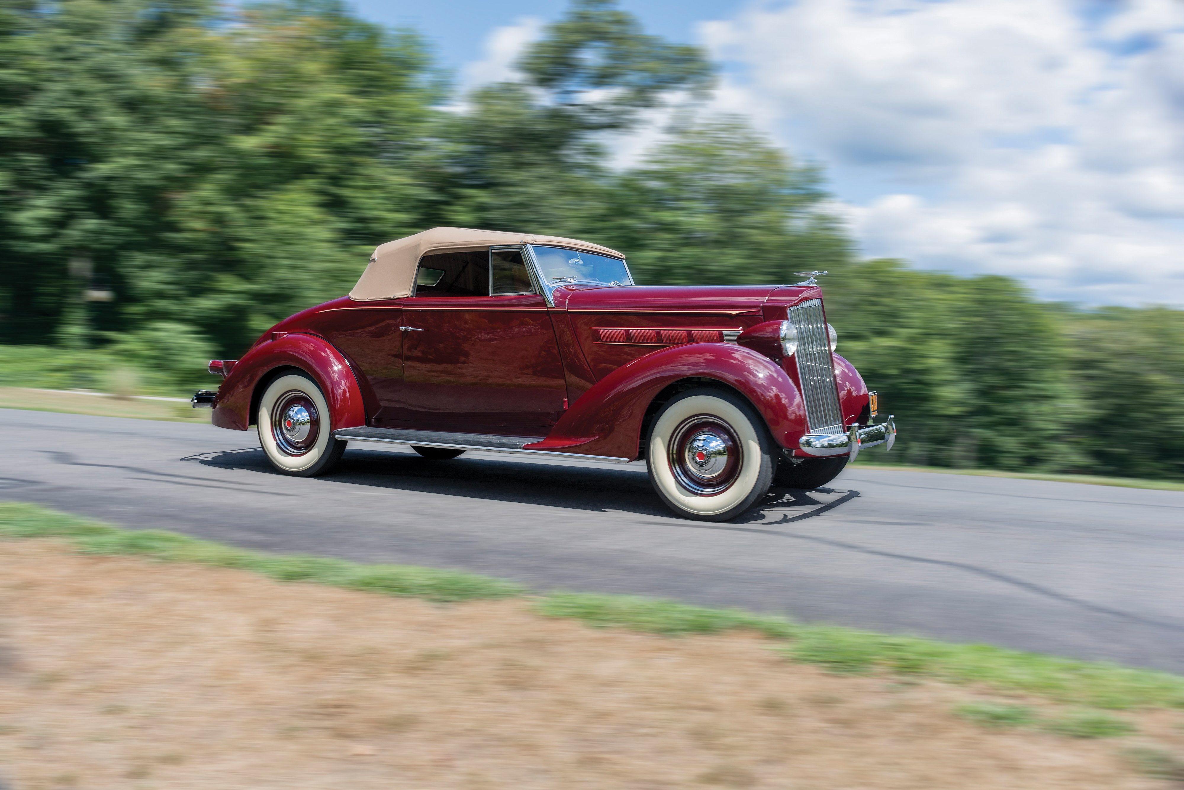 1937, Packard, Six, Convertible, Coupe, 115 c1089, Luxury, Vintage, Retro Wallpaper
