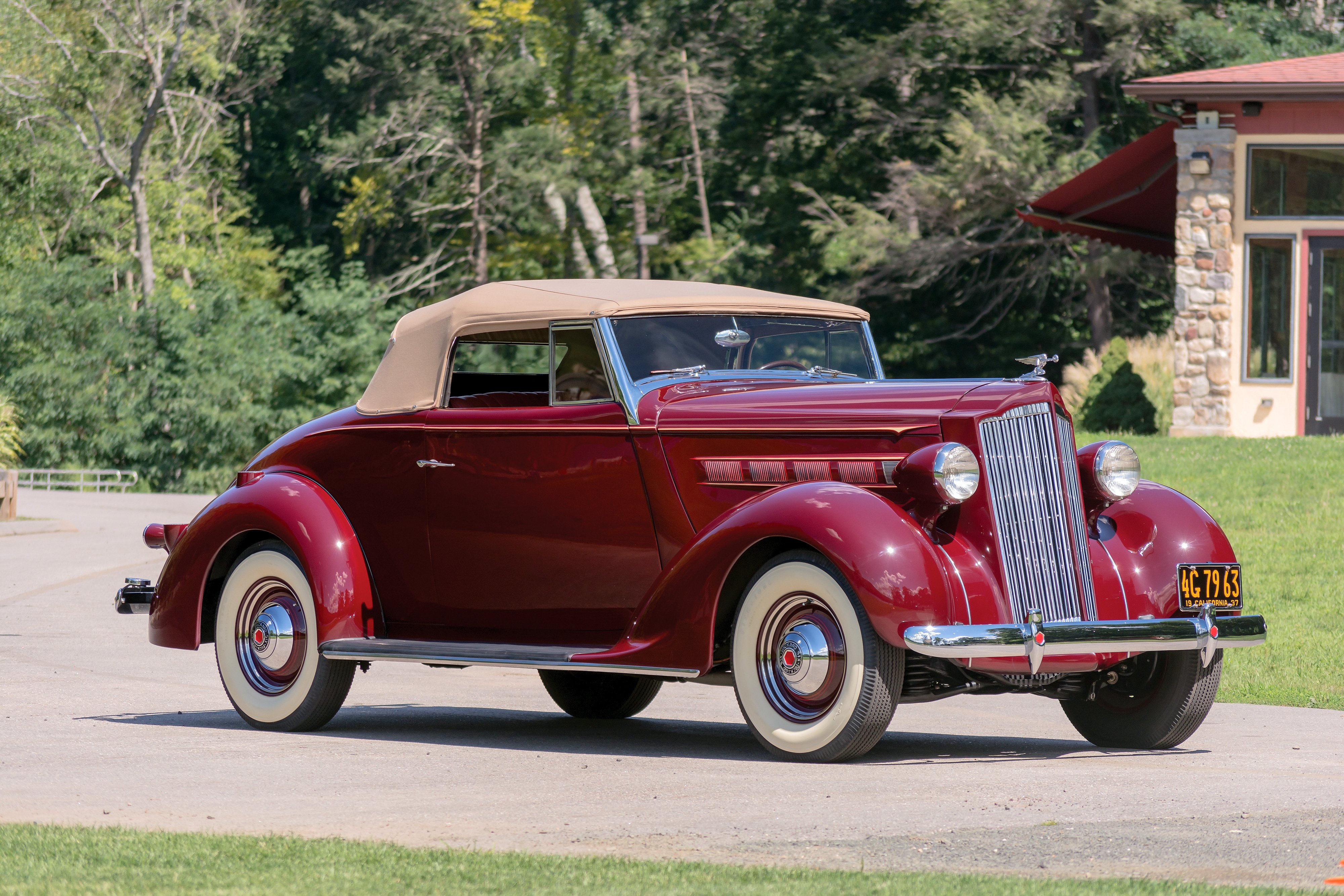 1937, Packard, Six, Convertible, Coupe, 115 c1089, Luxury, Vintage, Retro Wallpaper