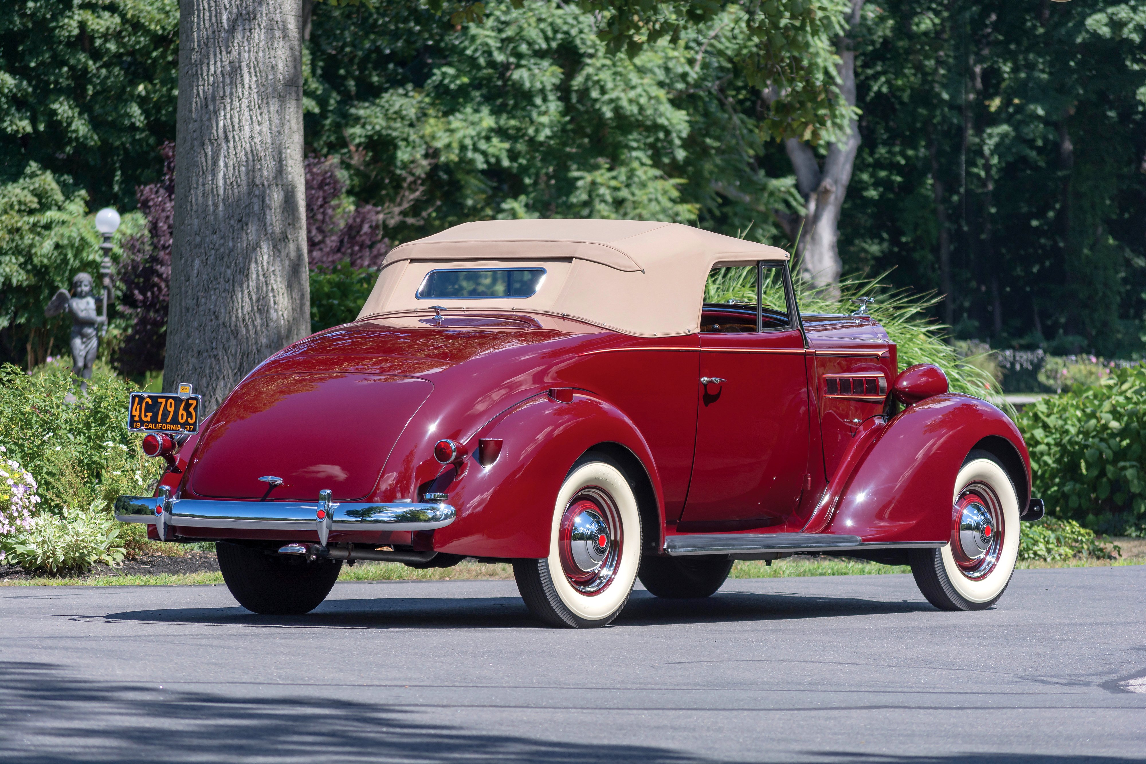 1937, Packard, Six, Convertible, Coupe, 115 c1089, Luxury, Vintage, Retro Wallpaper