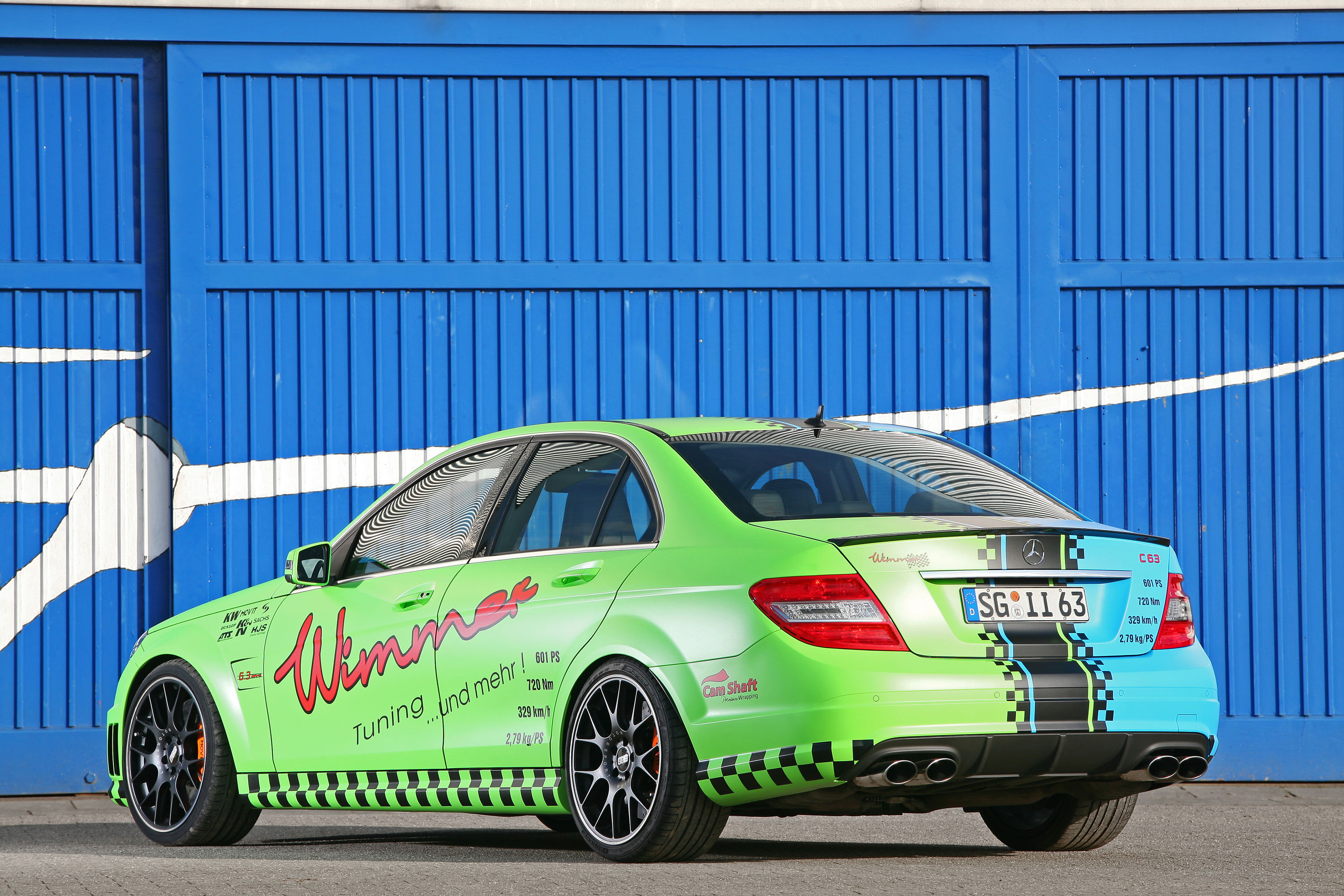 2011, Wimmer rs, Mercedes, C63, Amg, Eliminator, Tuning Wallpaper