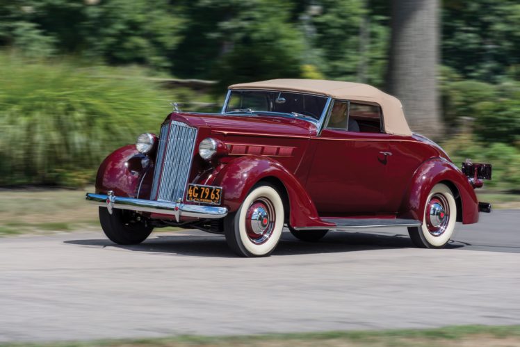 1937, Packard, Six, Convertible, Coupe, 115 c1089, Luxury, Vintage, Retro HD Wallpaper Desktop Background