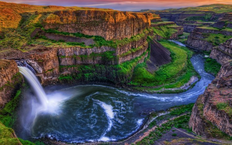 water, Nature, Rocks, Canyon, Waterfalls, Rivers HD Wallpaper Desktop Background