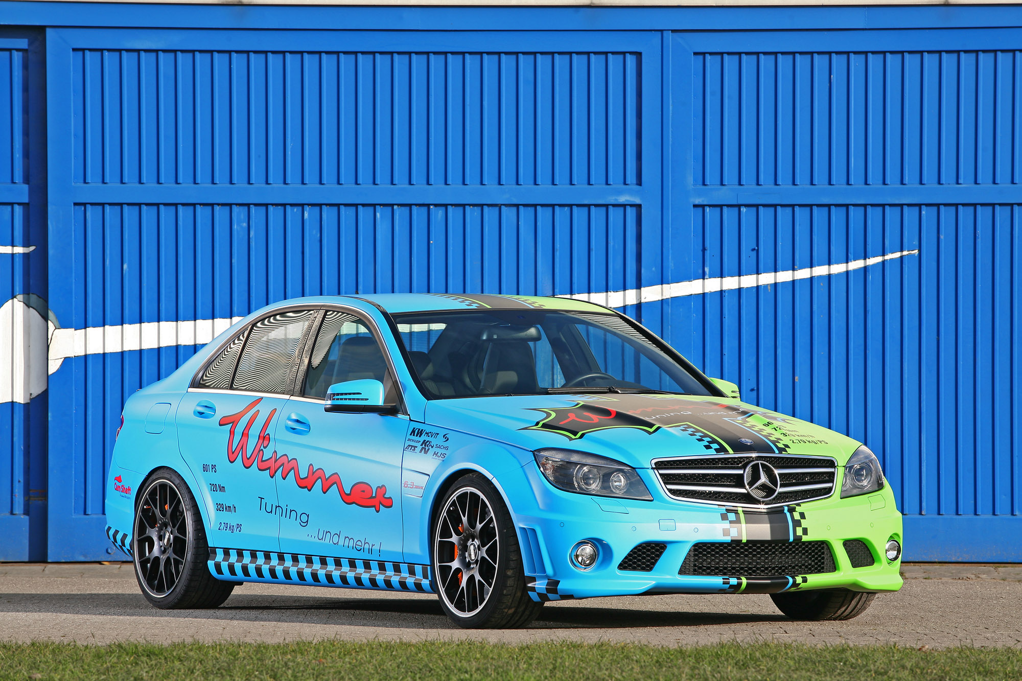 2011, Wimmer rs, Mercedes, C63, Amg, Eliminator, Tuning Wallpaper