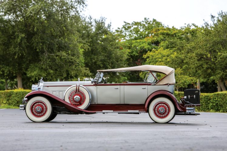 1930, Packard, Deluxe, Eight, Sport, Phaeton, 745 451, Luxury, Retro, Vintage HD Wallpaper Desktop Background