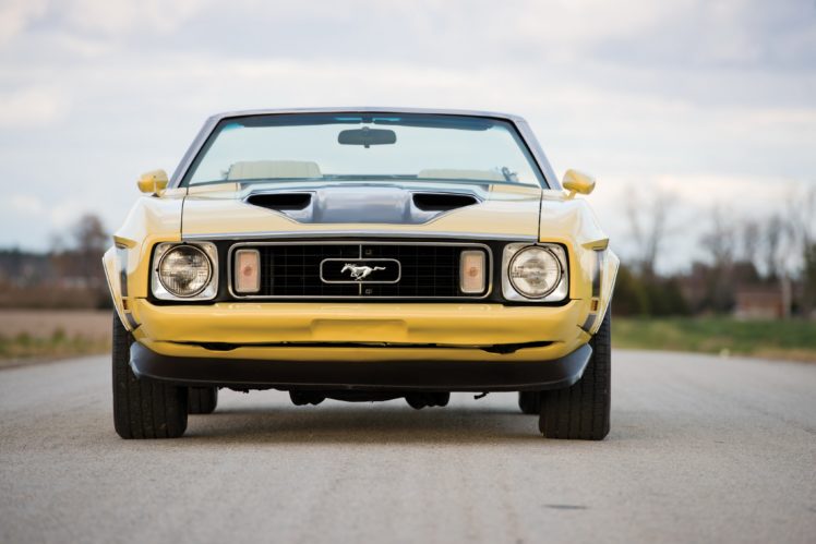 1973, Ford, Mustang, Convertible, 76d, Muscle, Classic HD Wallpaper Desktop Background