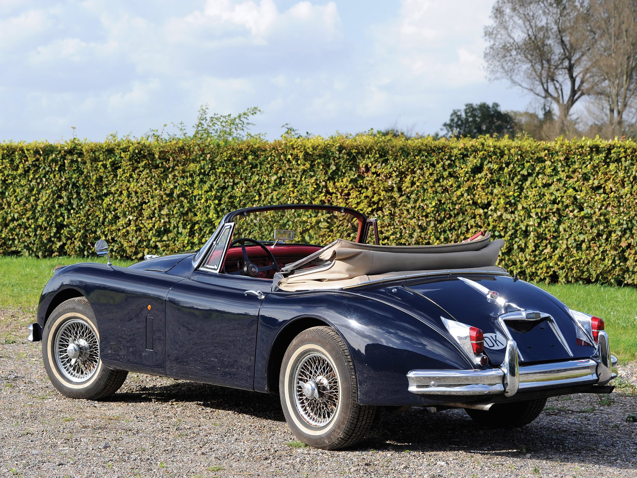 1958 61, Jaguar, Xk150, Drophead, Coupe, Supercar, Retro Wallpaper