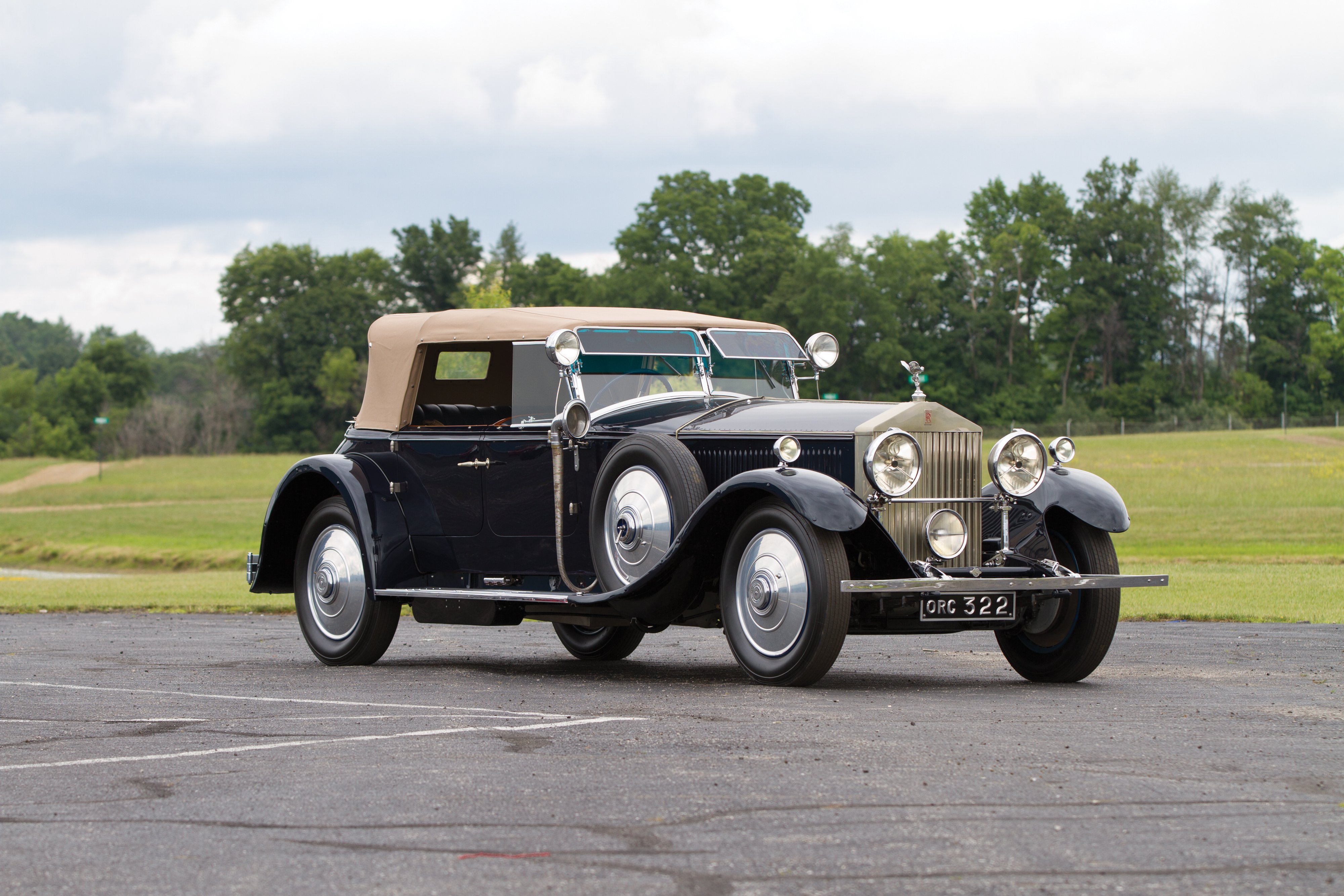 1929, Rolls, Royce, Phantom, Ii, Torpedo, Tourer, Barker, Vintage, Retro, Luxury Wallpaper