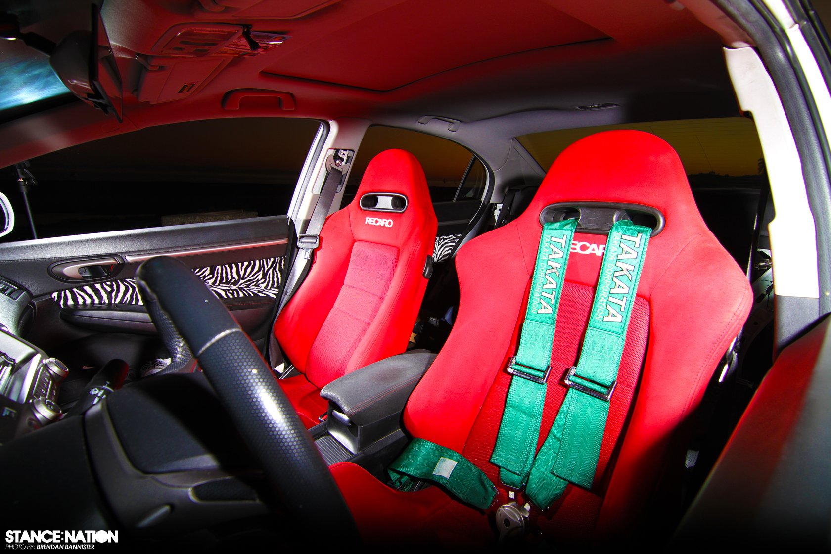 2008, Honda, Civic, Sedan, Si, Custom, Tuning Wallpaper