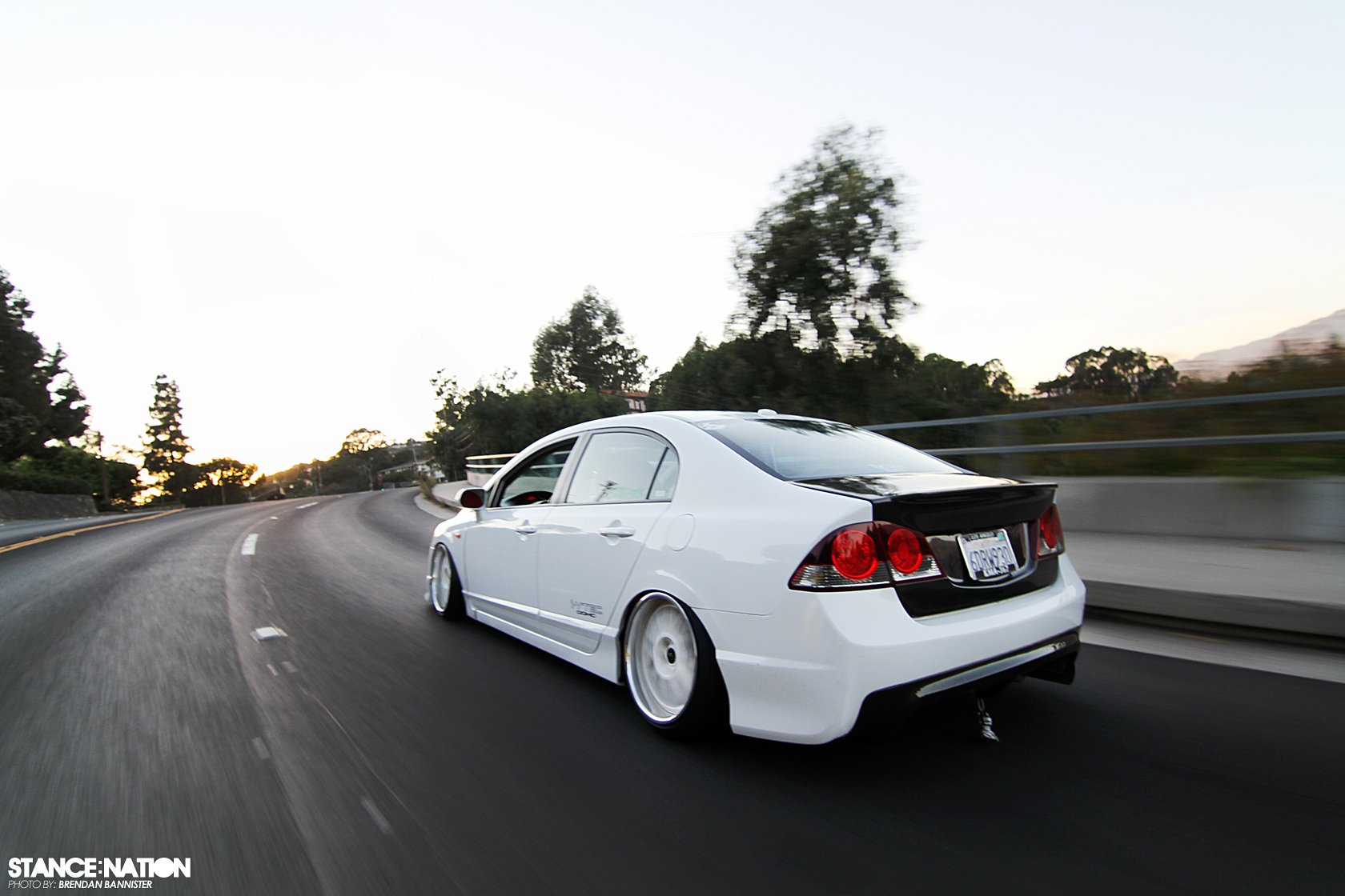 2008, Honda, Civic, Sedan, Si, Custom, Tuning Wallpaper