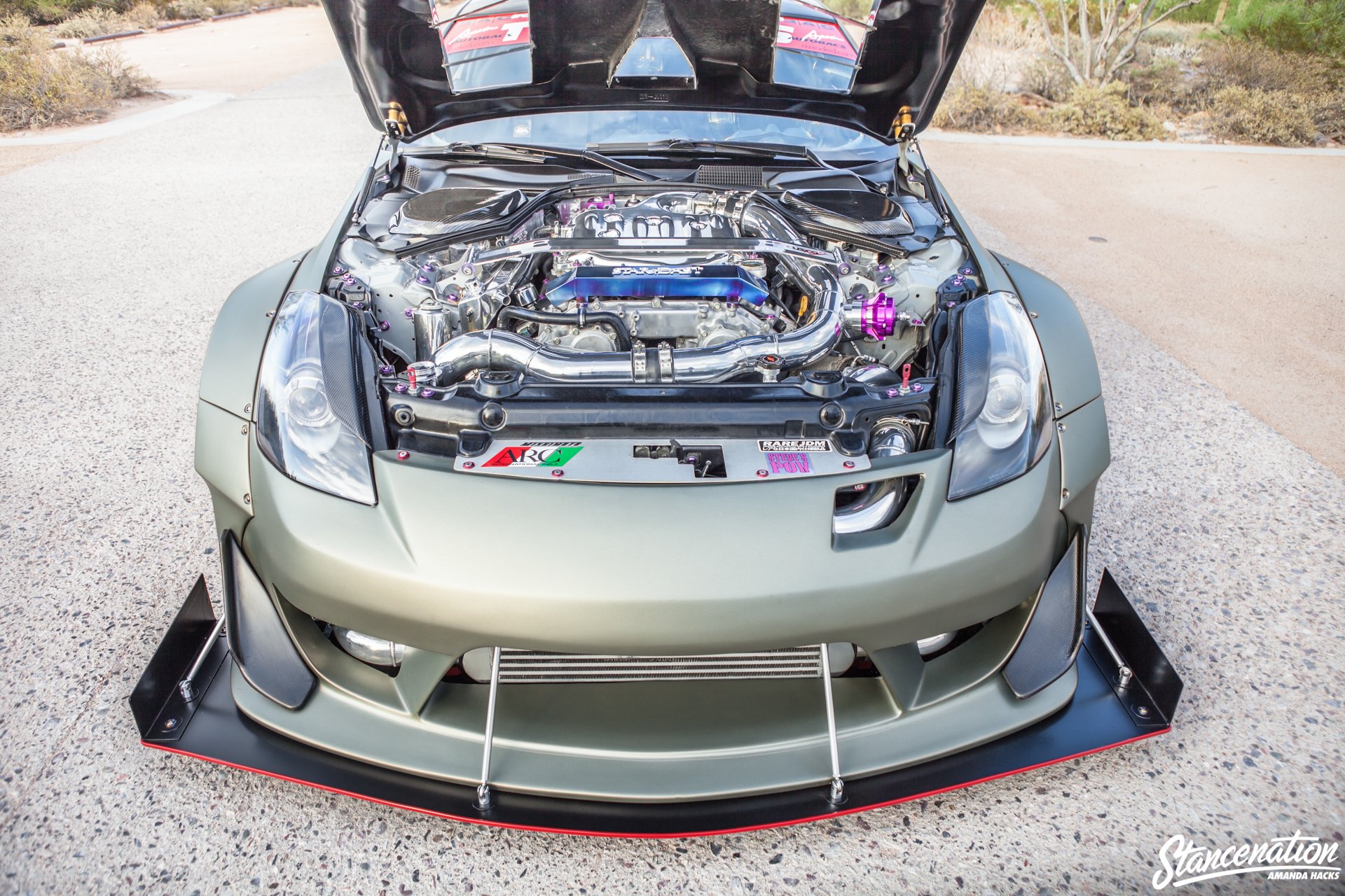 nissan, 350z, Custom, Tuning Wallpaper