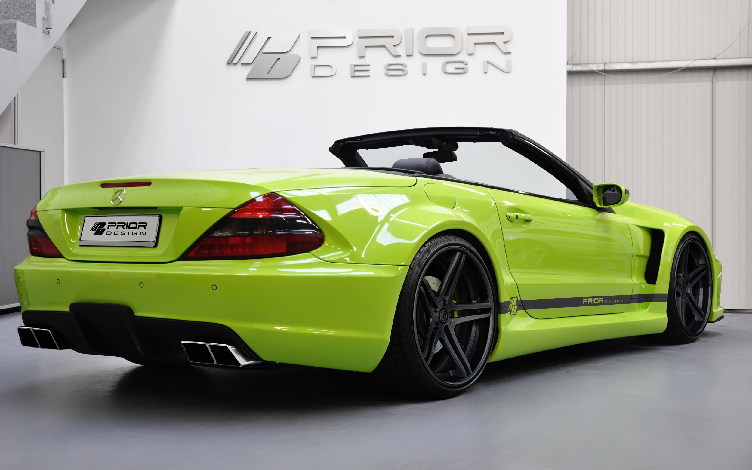 2013, Prior desisn, Widebody, Mercedes, Benz, S l, Tuning Wallpaper