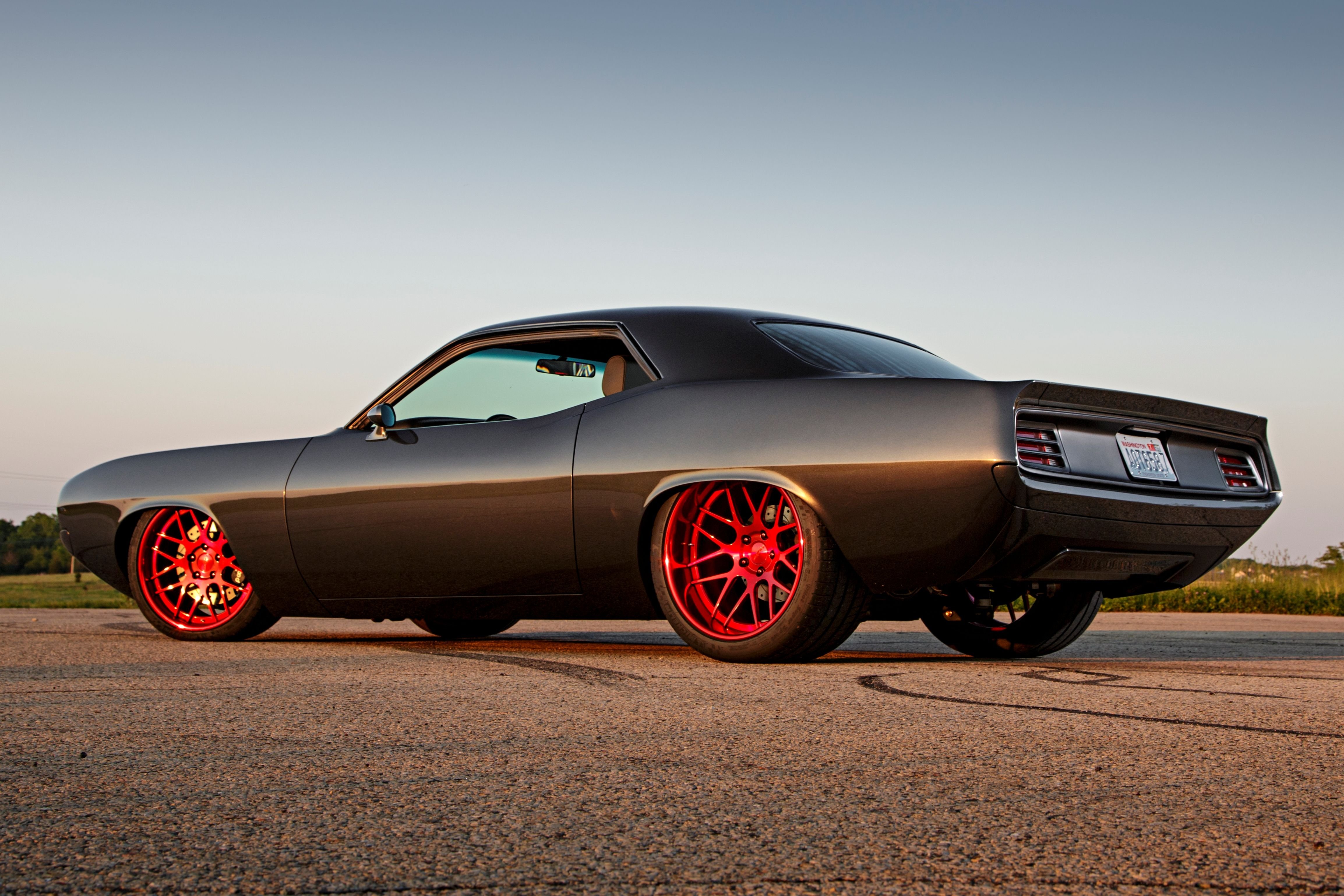 Plymouth Cuda Muscle Custom Hot Rod Rods Classic Mopar Barracuda Wallpapers Hd