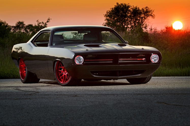 1973, Plymouth, Cuda, Muscle, Custom, Hot, Rod, Rods, Classic, Mopar, Barracuda HD Wallpaper Desktop Background