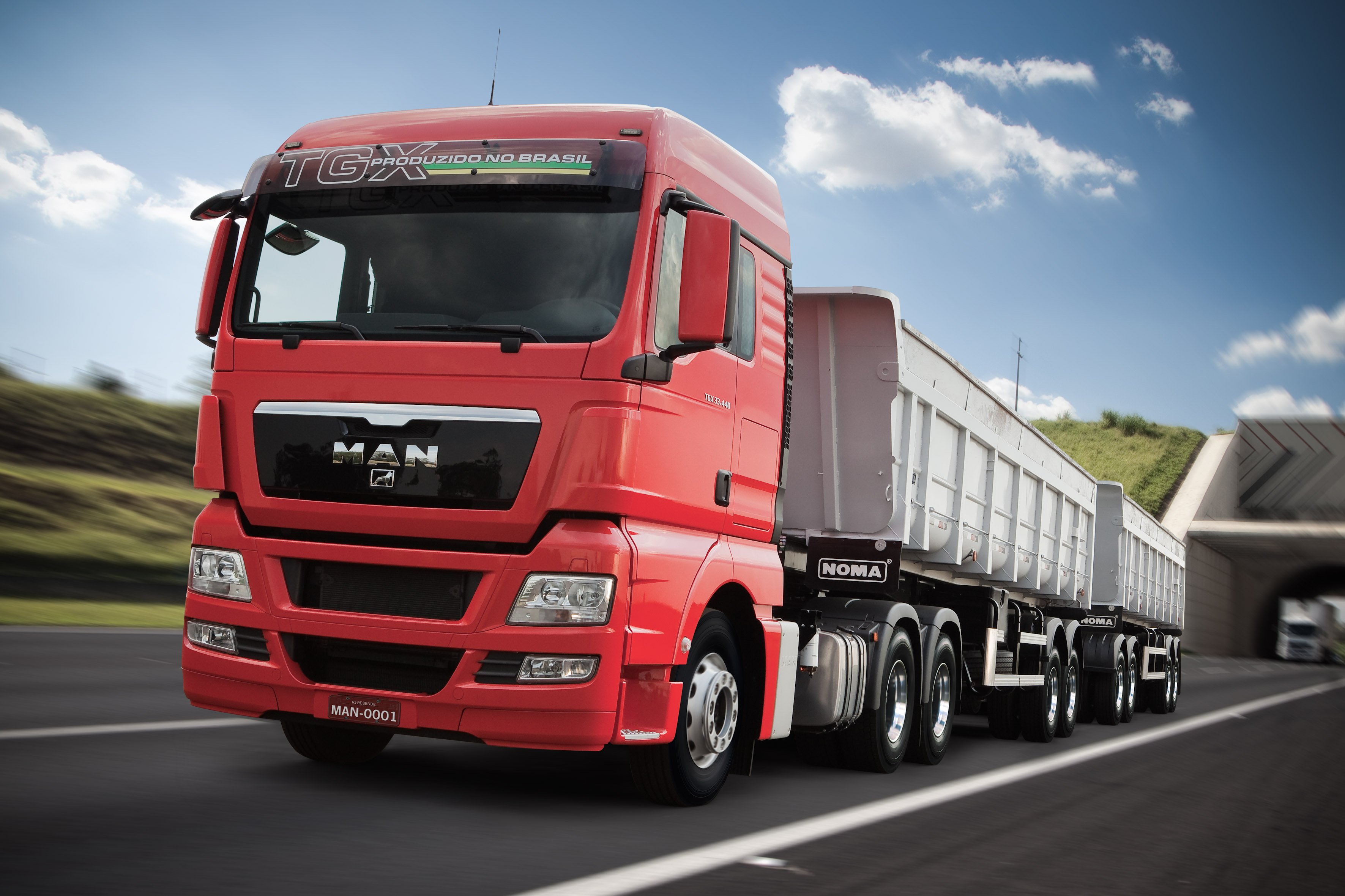 2012, Man, Tgx, 33 440, Semi, Tractor Wallpaper