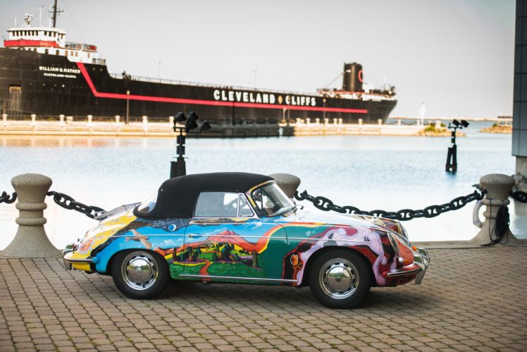 1964, Porsche, 356, S c, Cabriolet, Art, Janis, Joplin, Classic HD Wallpaper Desktop Background