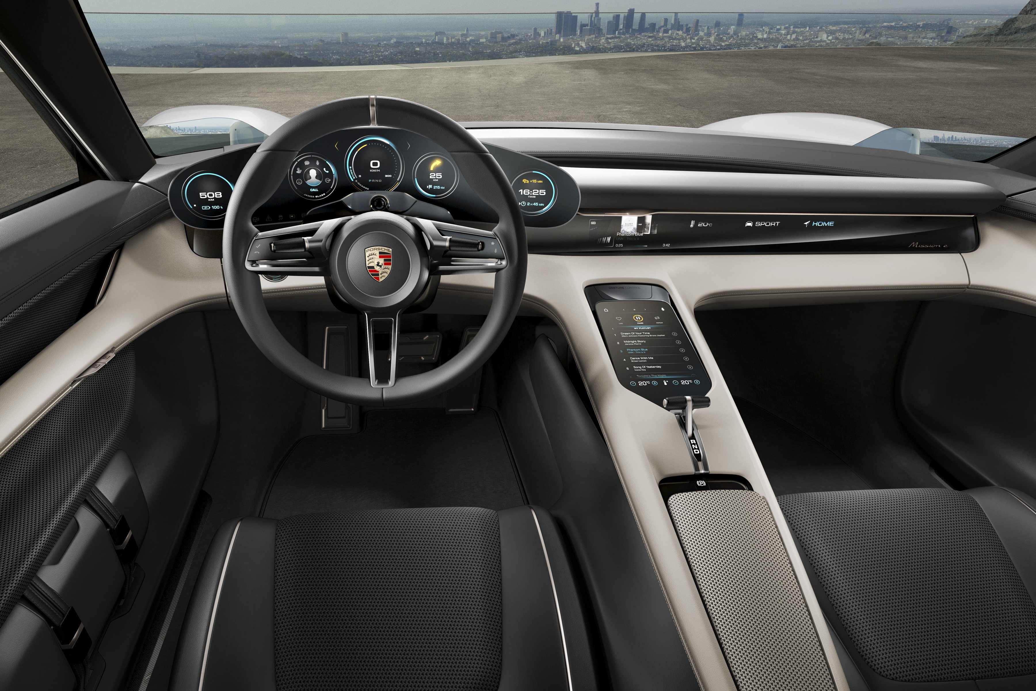 2015, Porsche, Mission, E, Concept, Supercar, Electric Wallpaper