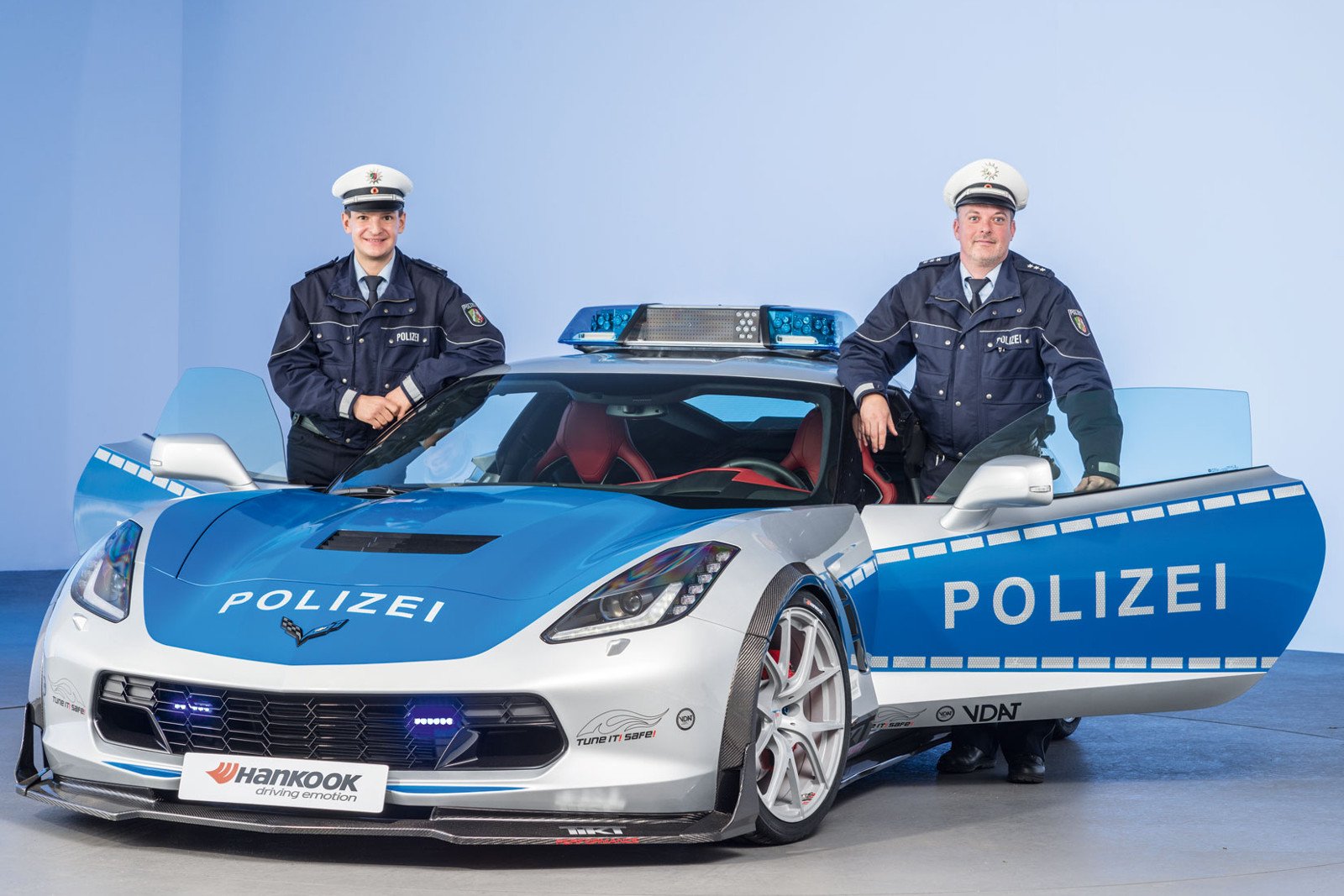 chevrolet, Corvette,  c7 , Stingray, Police, Cars, Germany Wallpaper