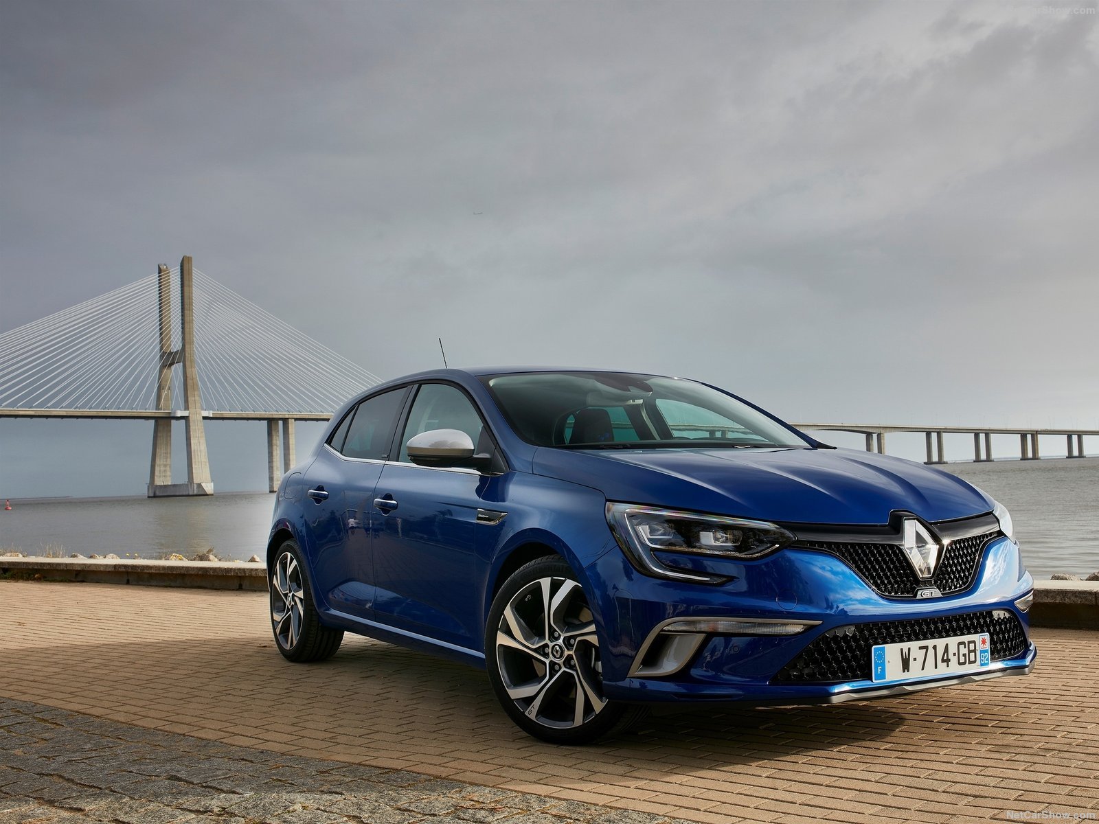 renault, Megane, Gt, Cars, Blue, 2015 Wallpaper