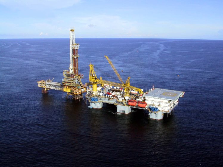 oil, Gas, Rig, Platform, Ocean, Sea, Ship, Boat, 1orig HD Wallpaper Desktop Background