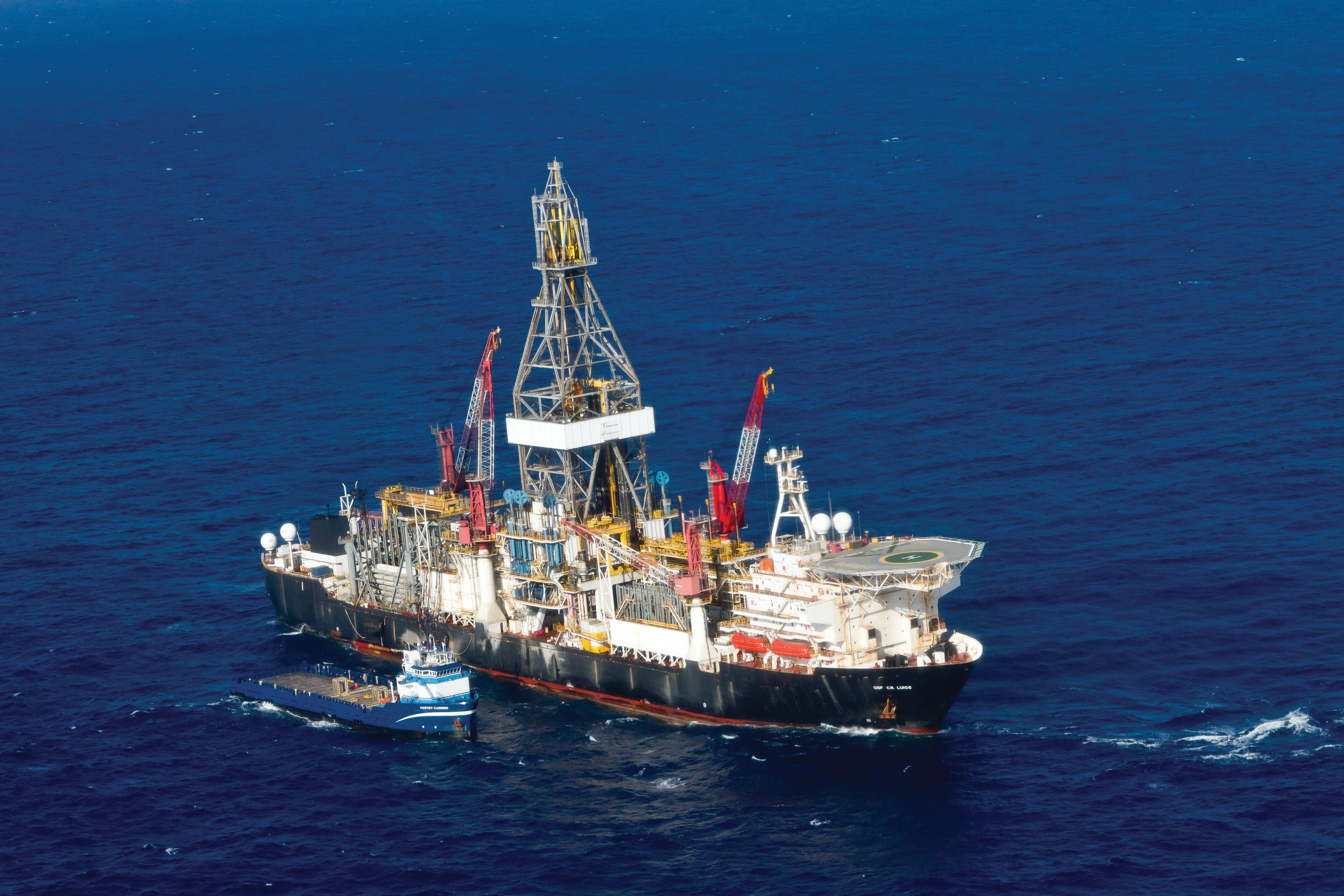 oil, Gas, Rig, Platform, Ocean, Sea, Ship, Boat, 1orig Wallpaper