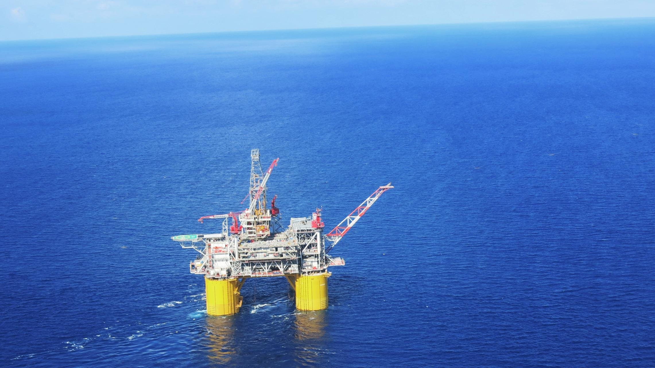 oil, Gas, Rig, Platform, Ocean, Sea, Ship, Boat, 1orig Wallpaper