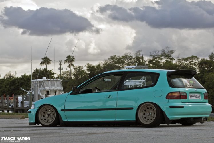 honda, Civic, Hatchback, Tuning, Custom Wallpapers HD / Desktop and ...