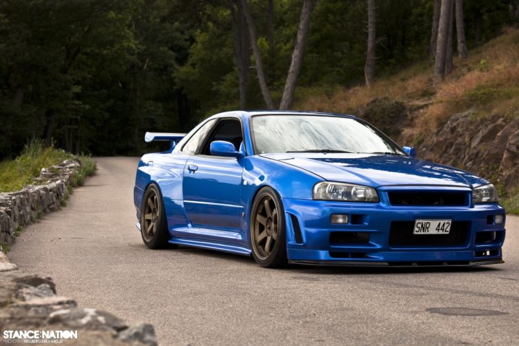 2001, Nissan, Skyline, R34, Gt r, Tuning, Custom, Supercar Wallpapers HD /  Desktop and Mobile Backgrounds