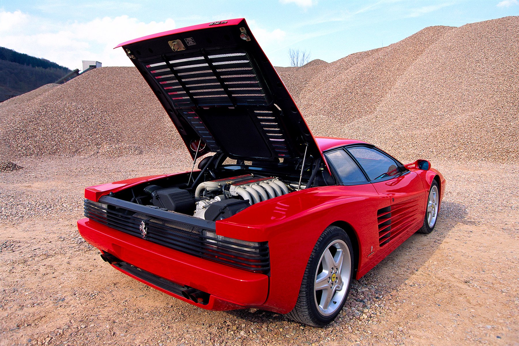 1994, Ferrari, 512, T r, Supercar Wallpaper