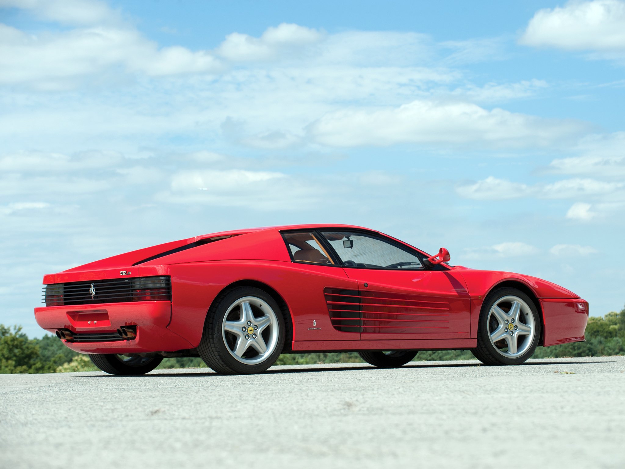 1994, Ferrari, 512, T r, Supercar Wallpaper