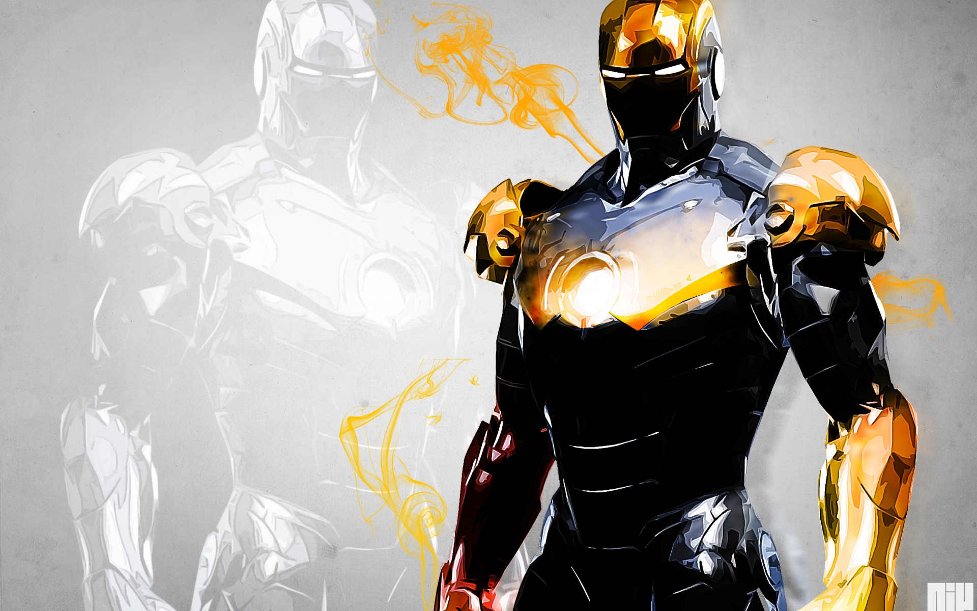 iron, Man, Marvel, Comics, Superhero Wallpaper