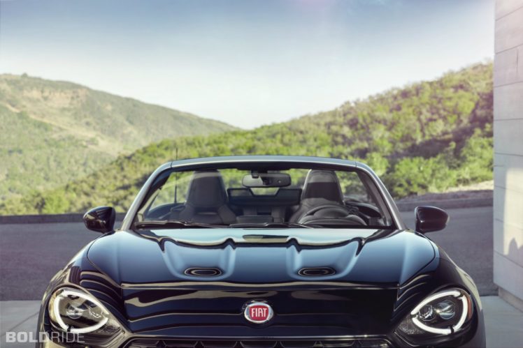 2016, Fiat, 124, Spider HD Wallpaper Desktop Background
