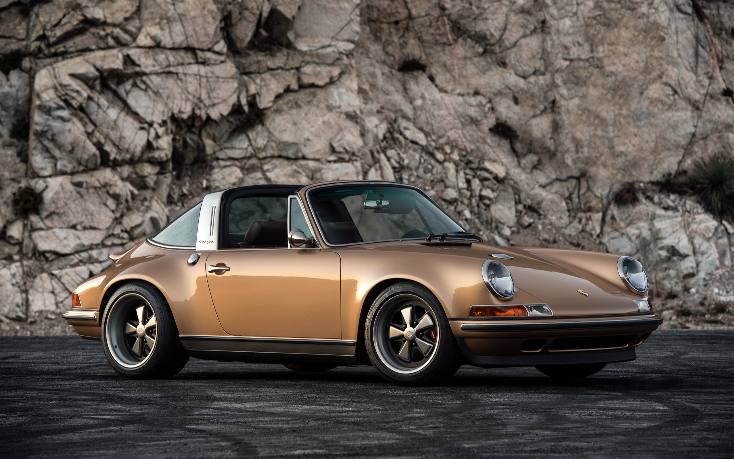 2015, Singer, Porsche, 911, Targa Wallpaper