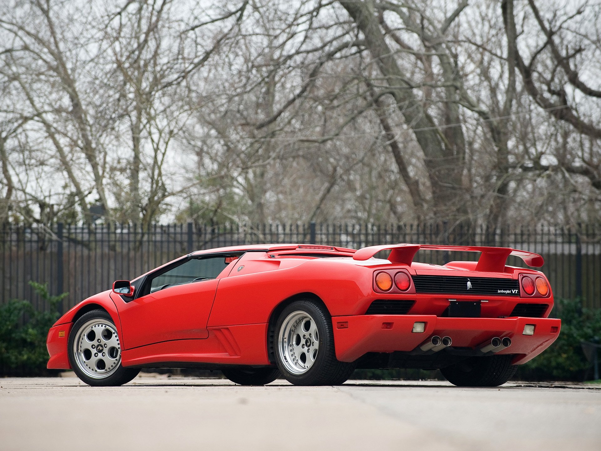 1996, Lamborghini, Diablo, V t, Roadster, Supercar Wallpaper
