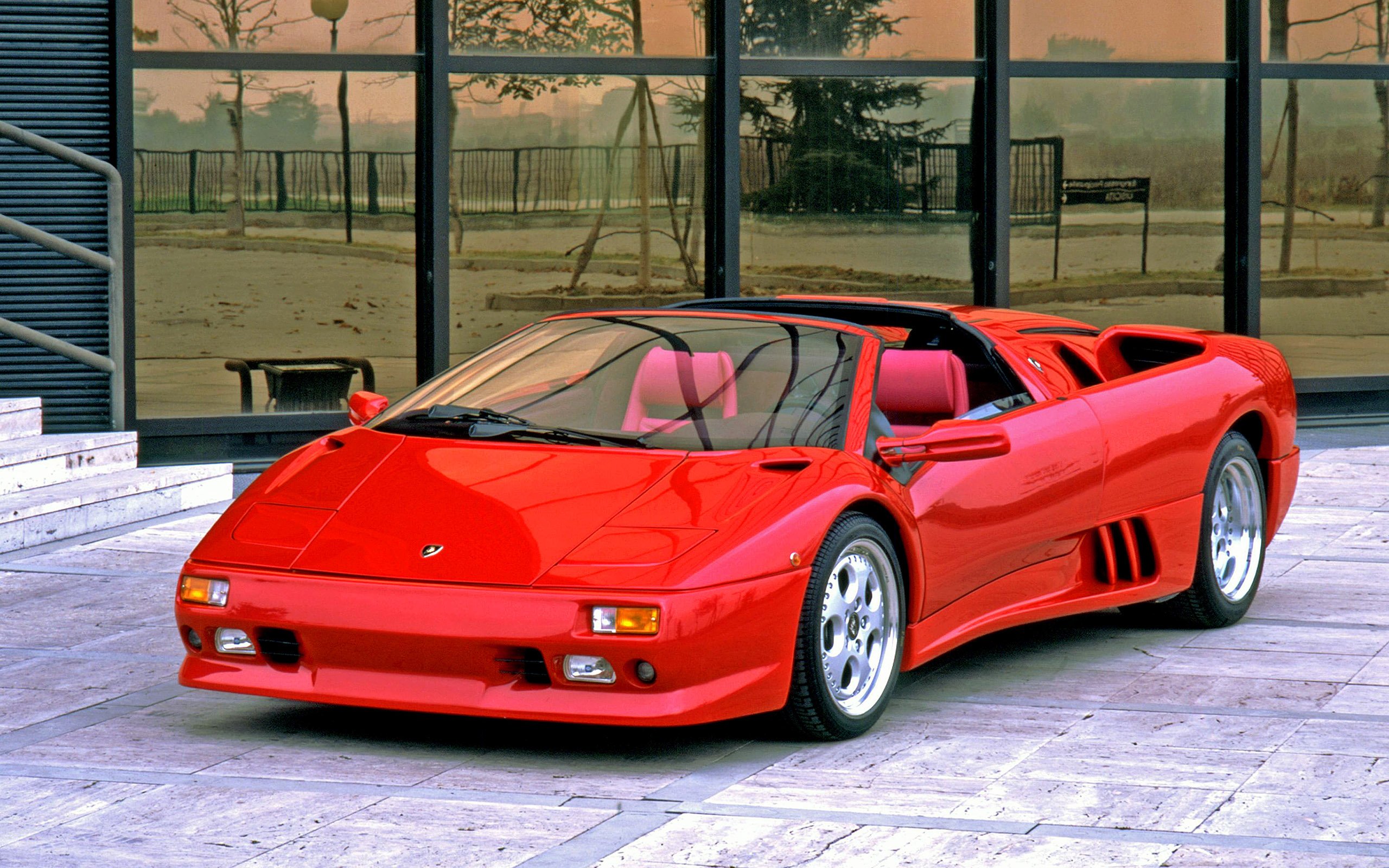 1996, Lamborghini, Diablo, V t, Roadster, Supercar Wallpaper