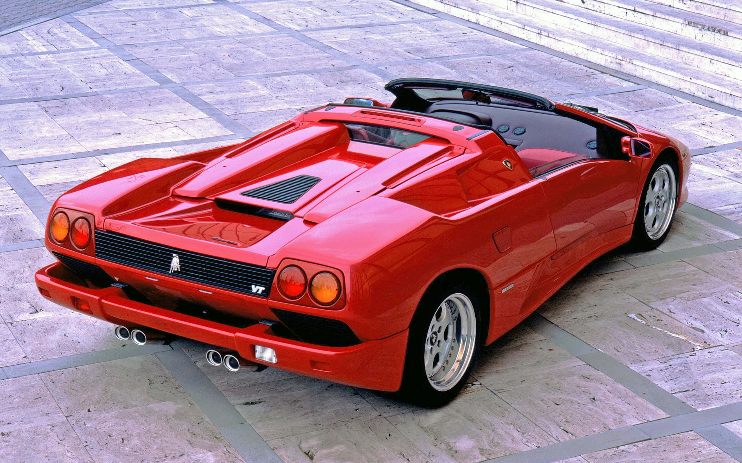 1996, Lamborghini, Diablo, V t, Roadster, Supercar Wallpaper