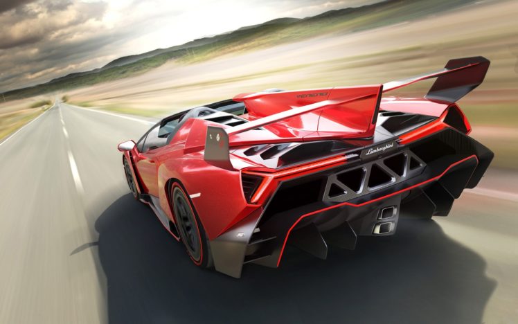 2014, Lamborghini, Veneno, Roadster, Supercar HD Wallpaper Desktop Background