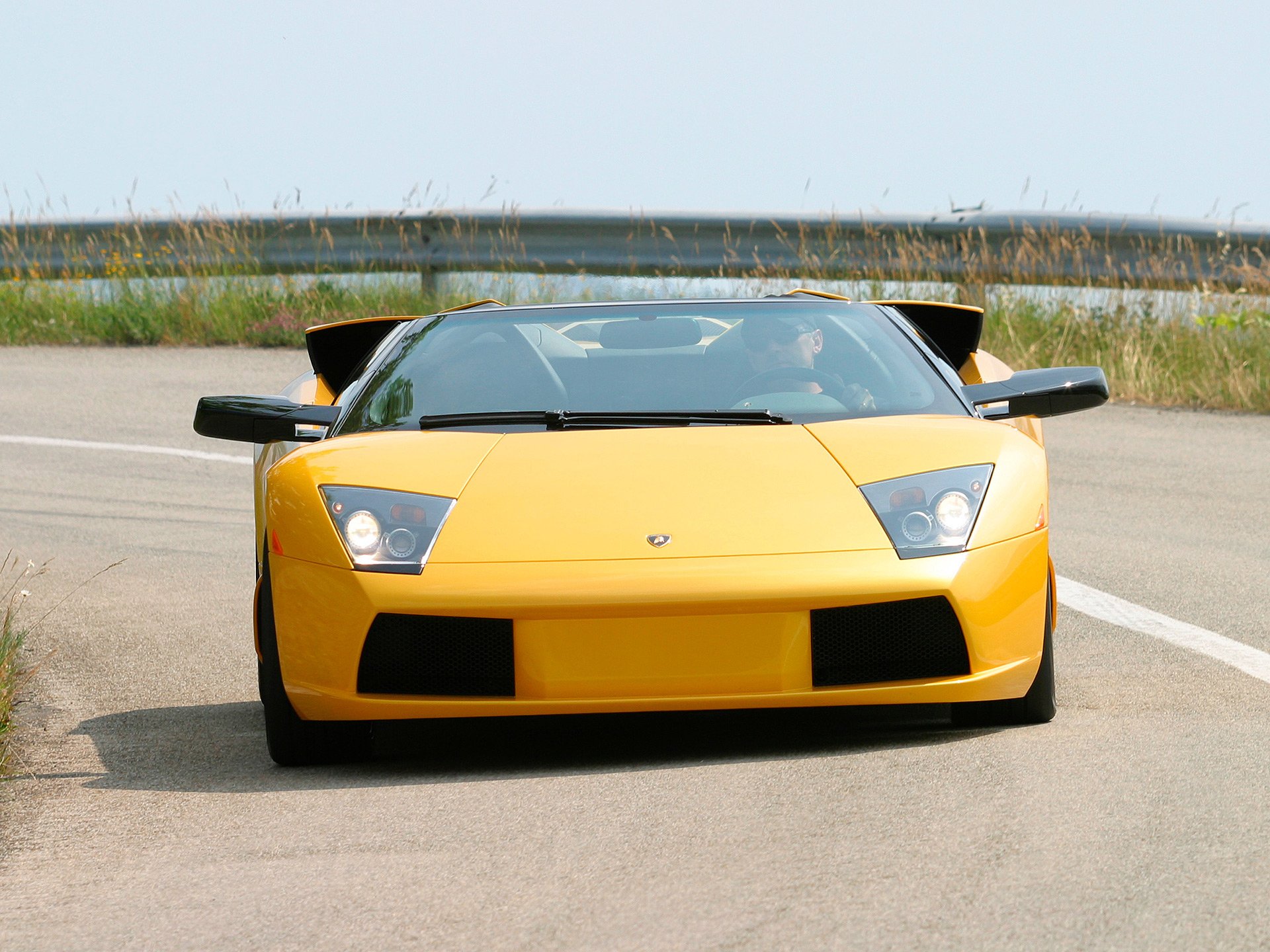2004, Lamborghini, Murcielago, Roadster, Supercar Wallpaper