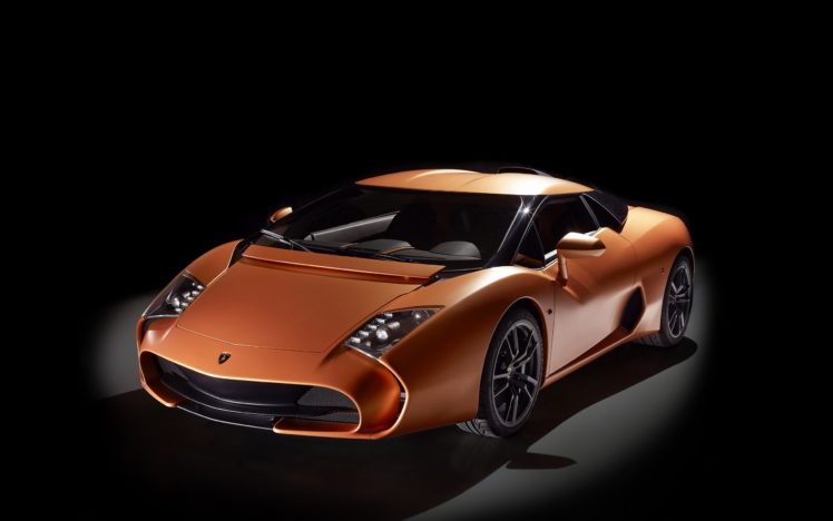 2014, Lamborghini, 5 95, Zagato, Concept, Supercar HD Wallpaper Desktop Background