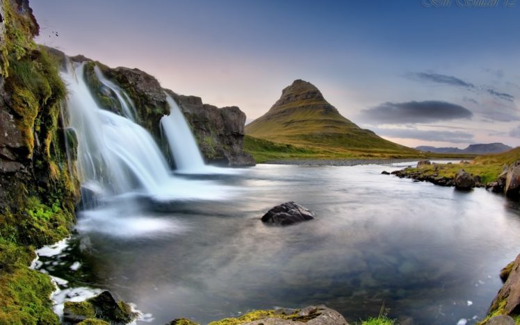 waterfall, Rivers, Pool, Landscapes, Reflection HD Wallpaper Desktop Background