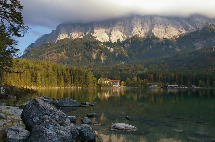 alps, Mountains, Lake, View, Beautiful, Cloud, Mountain HD Wallpaper Desktop Background