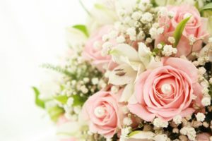 pink, Roses, Lilies, Roses, Flower, White, Lilies, Flowers
