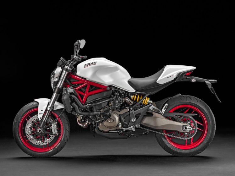 2016, Ducati, Monster, 821, Bike, Motorbike, Motorcycle HD Wallpaper Desktop Background