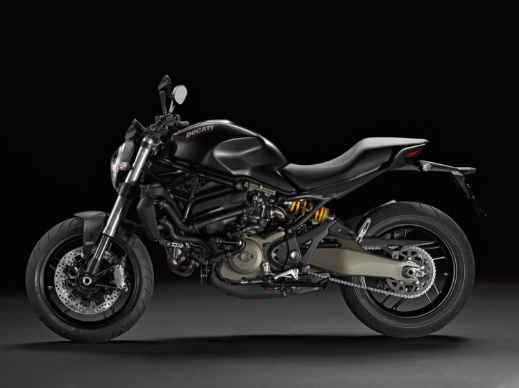2016, Ducati, Monster, 821, Dark, Bike, Motorbike, Motorcycle HD Wallpaper Desktop Background