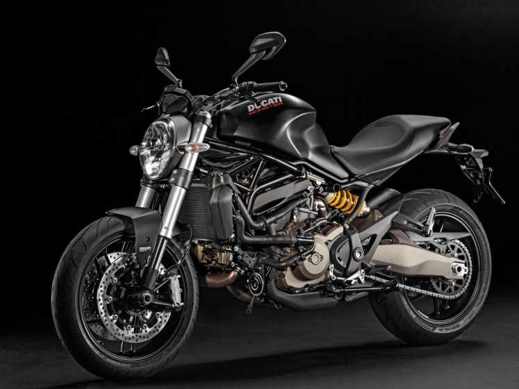 2016, Ducati, Monster, 821, Dark, Bike, Motorbike, Motorcycle HD Wallpaper Desktop Background