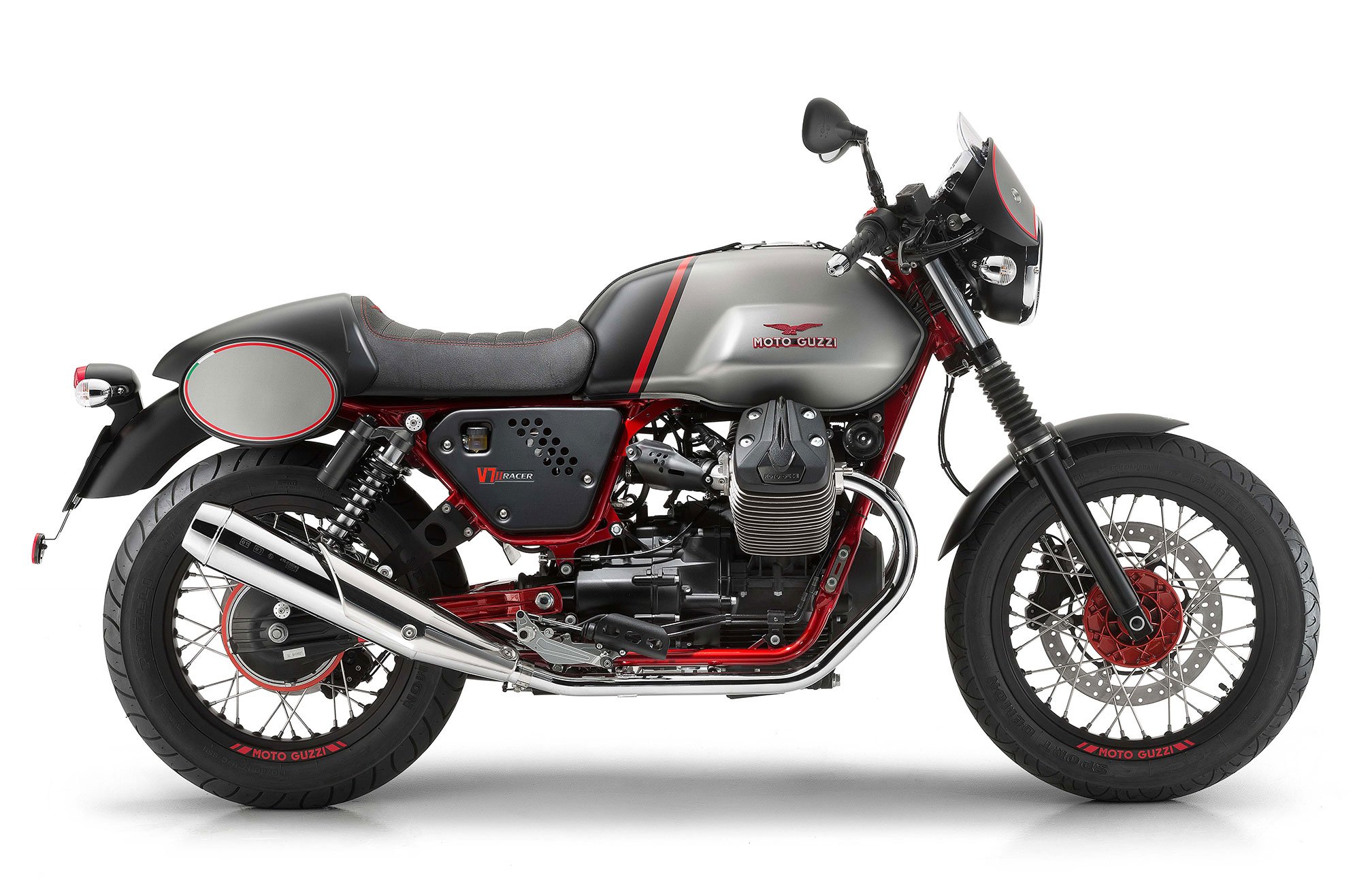 2016, Moto, Guzzi, V7ii, Racer, Abs, Bike, Motorbike, Motorcycle, V 7 Wallpaper